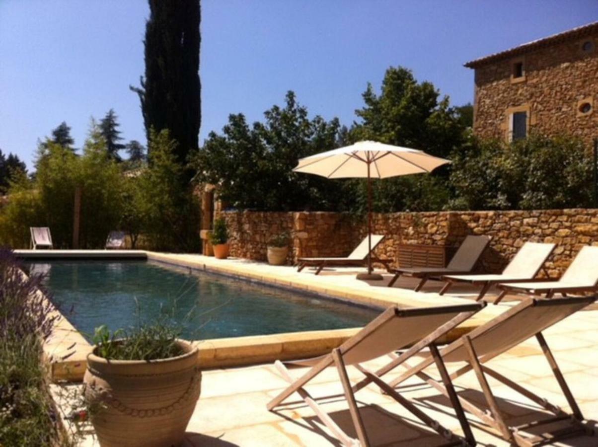 Le Mas Du Cypres, 12 Pers Et Piscine Aigaliers 외부 사진